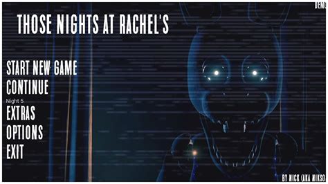 those nights at rachel's.